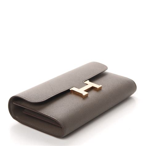 hermes long wallet mens|Hermes constance long wallet price.